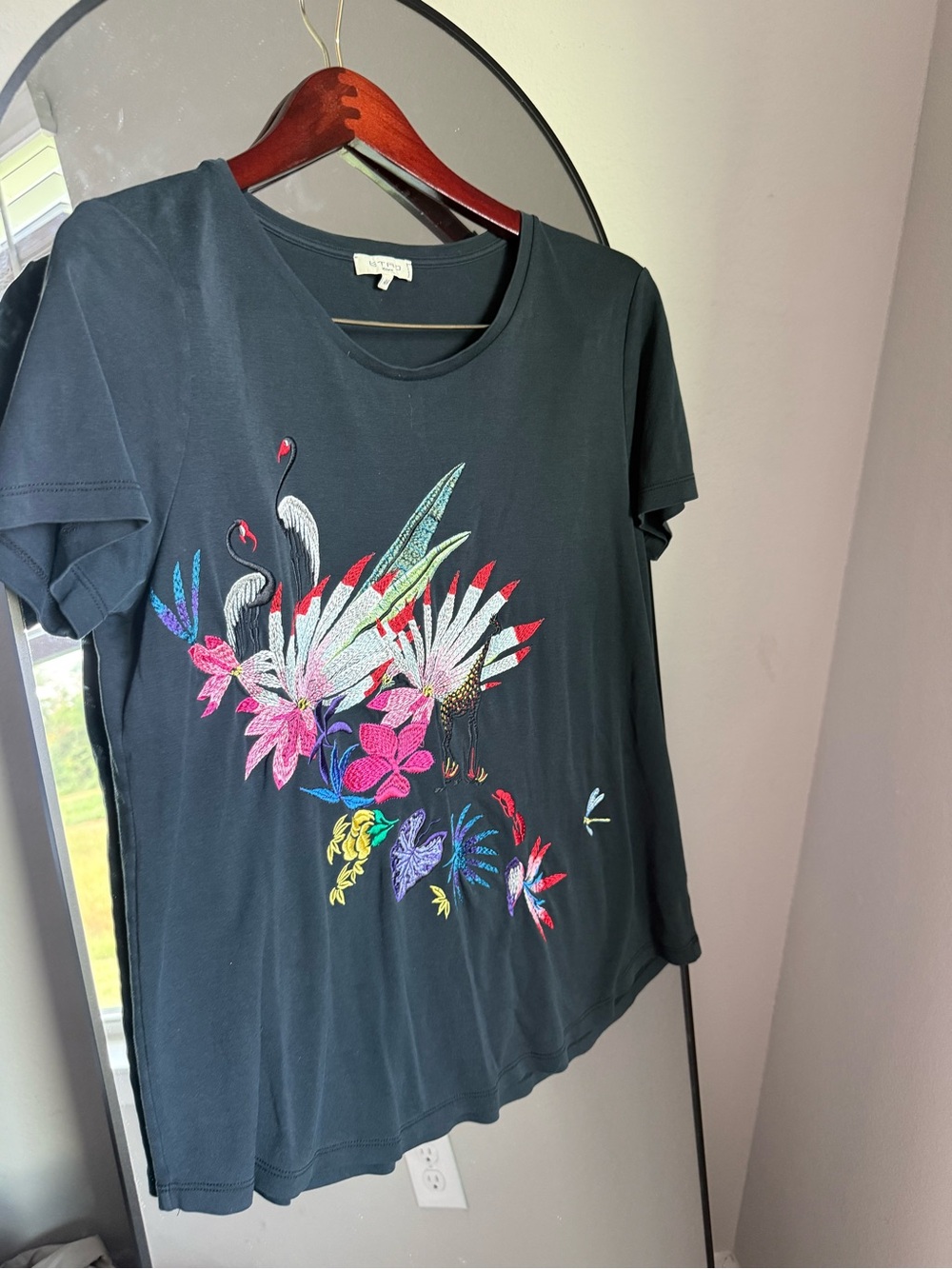 Etro Milano embroidered t-shirt
